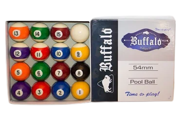 Bolas Buffalo Faixada 54mm com bolão